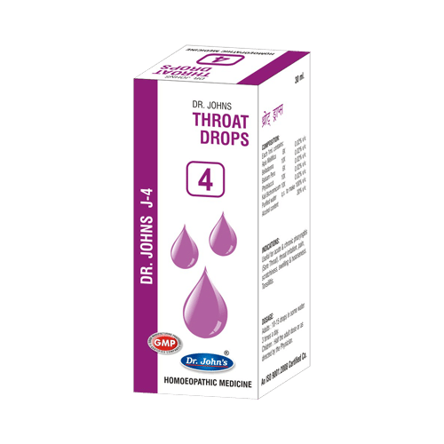 Dr. Johns J-4 Throat Drop