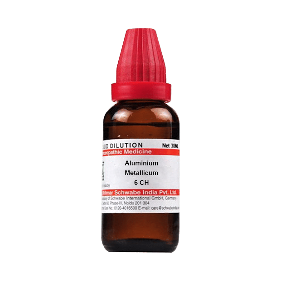 Dr Willmar Schwabe India Aluminium Metallicum Dilution 6 CH