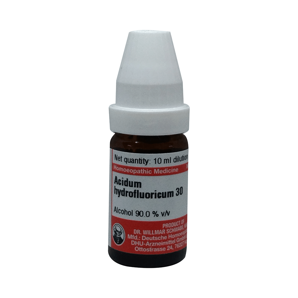 Dr Willmar Schwabe Germany Acidum Hydrofluoricum Dilution 30