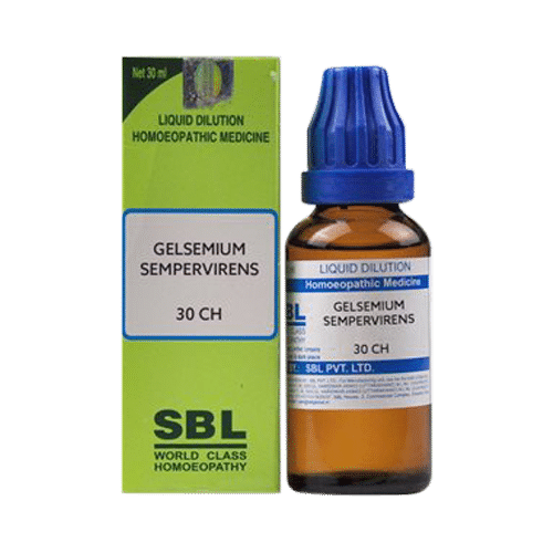 SBL Gelsemium Sempervirens Dilution 30 CH