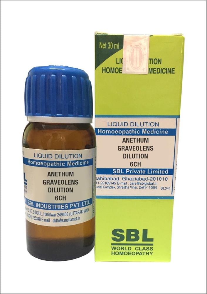 SBL Anethum Graveolens Dilution 6 CH