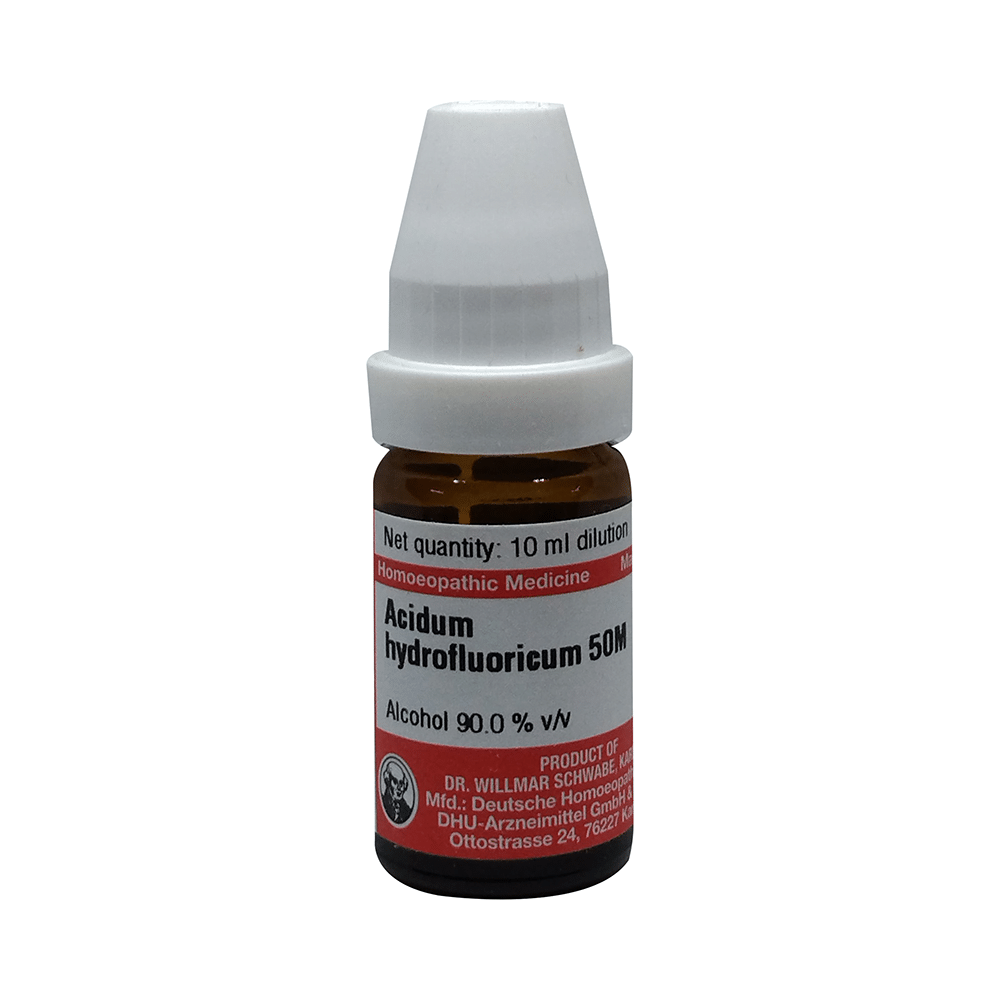 Dr Willmar Schwabe Germany Acidum Hydrofluoricum Dilution 50M