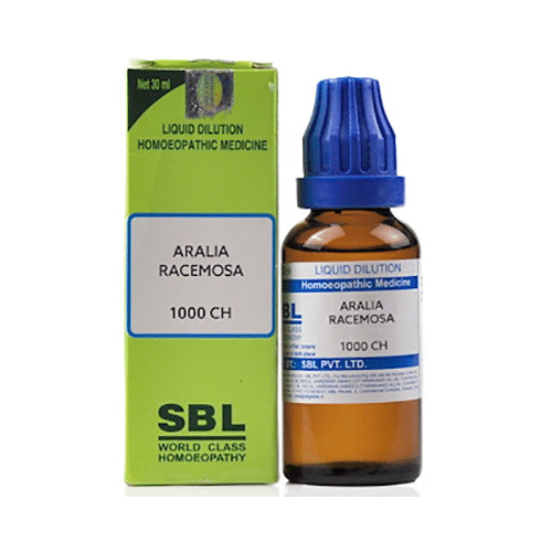 SBL Aralia Racemosa Dilution 1000 CH