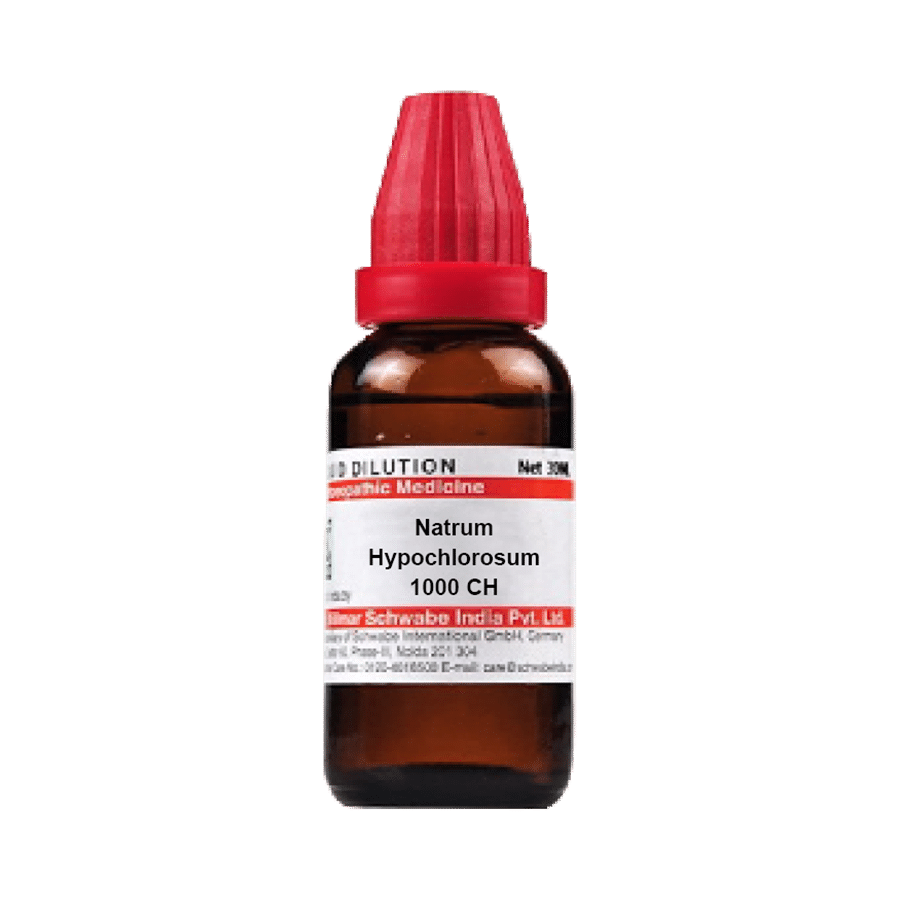 Dr Willmar Schwabe India Natrum Hypochlorosum Dilution 1000 CH