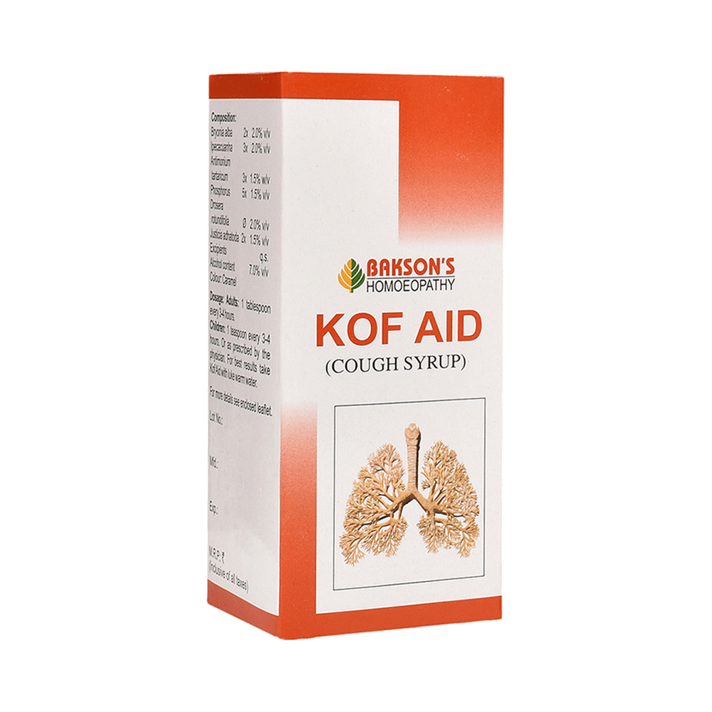 Bakson's Kof Aid Cough Syrup