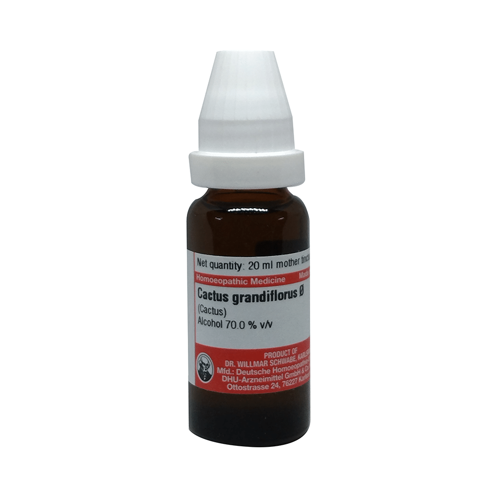 Dr Willmar Schwabe Germany Cactus Grandiflorus Mother Tincture Q