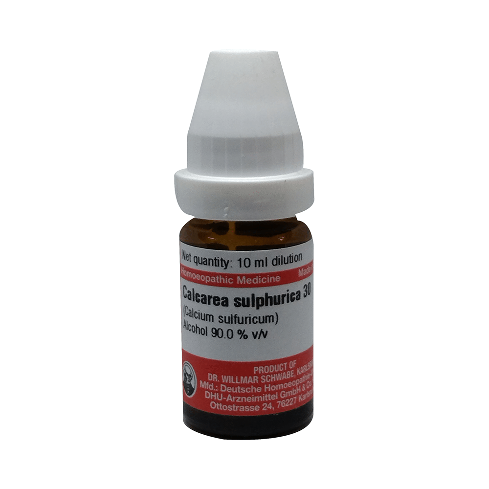 Dr Willmar Schwabe Germany Calcarea Sulphurica Dilution 30