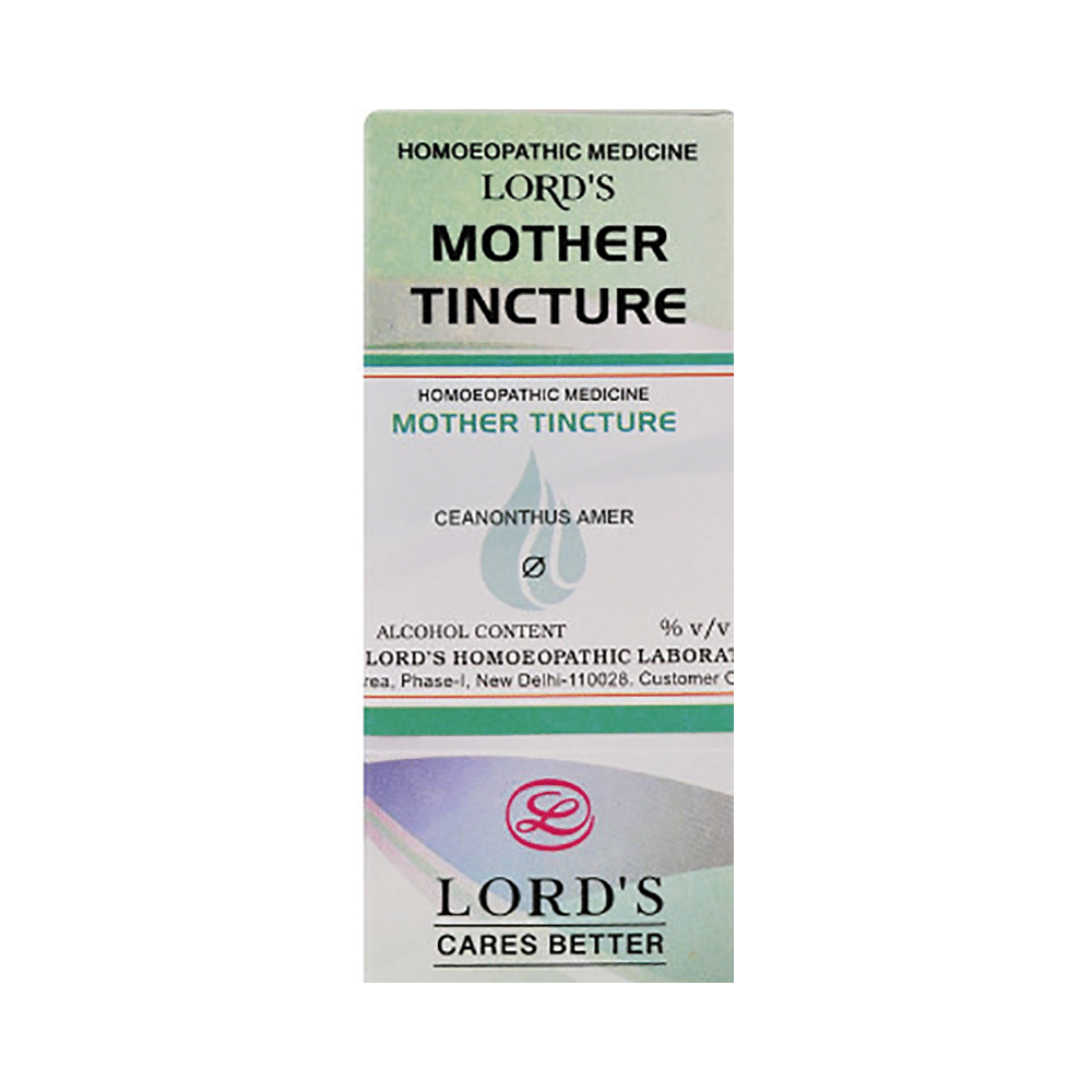 Lord's Ceanonthus Amer Mother Tincture Q