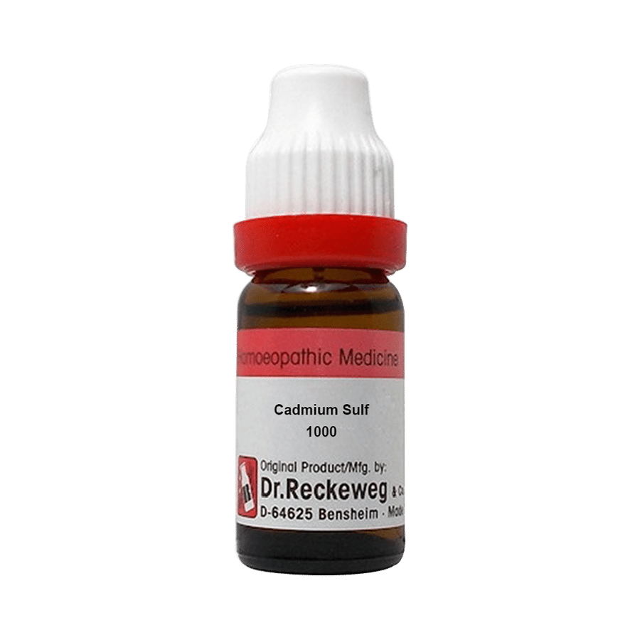 Dr. Reckeweg Cadmium Sulf Dilution 1000 CH