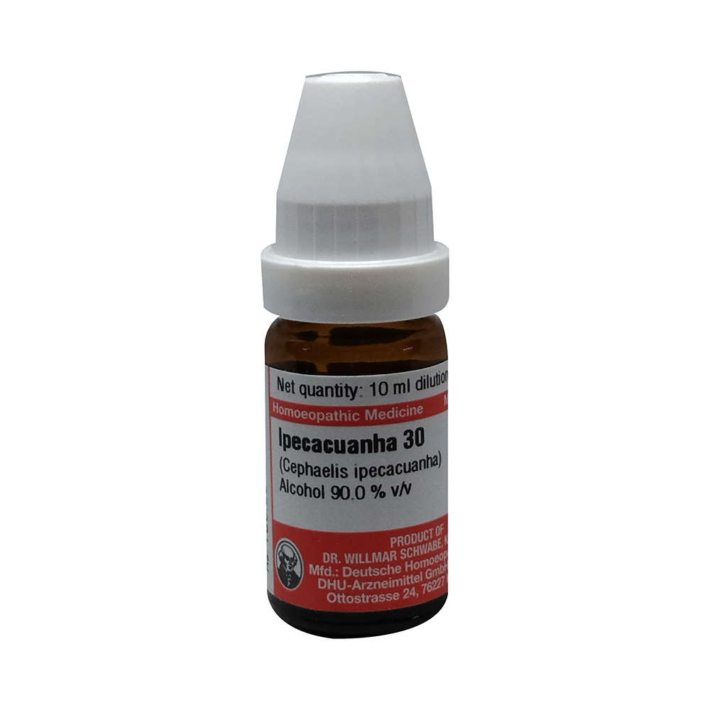 Dr Willmar Schwabe Germany Ipecacuanha (Cephaelis Ipecacuanha) Dilution 30