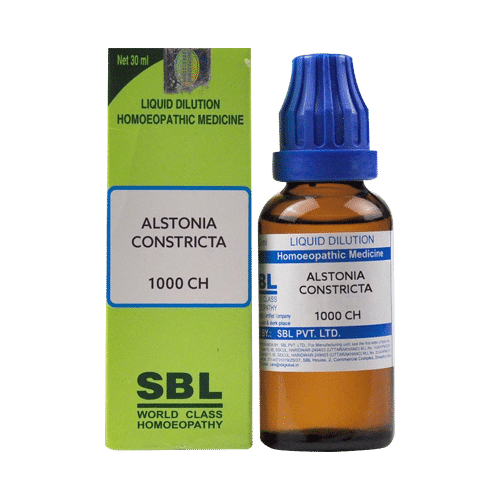 SBL Alstonia Constricta Dilution 1000 CH