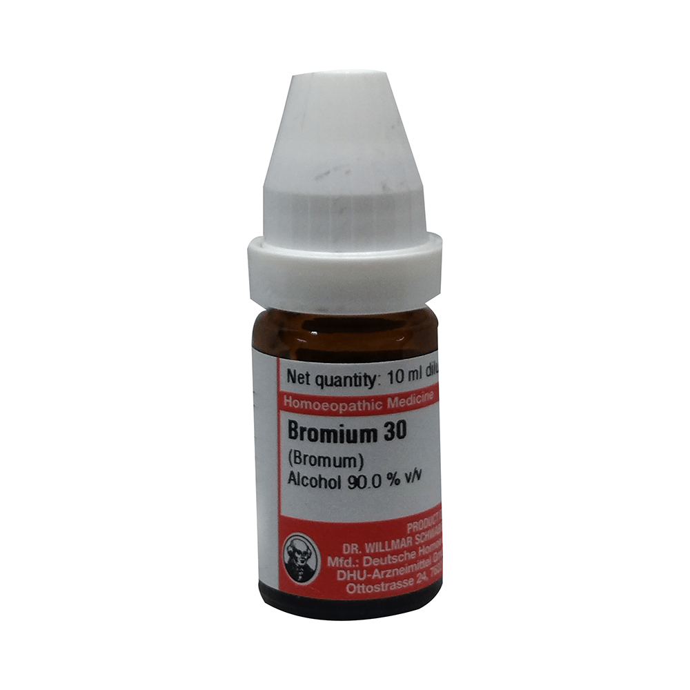 Dr Willmar Schwabe Germany Bromium Dilution 30