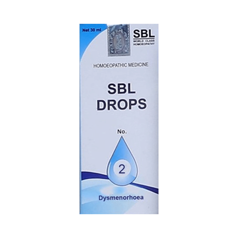 SBL Drops No. 2 (For Dysmenorrhoea)