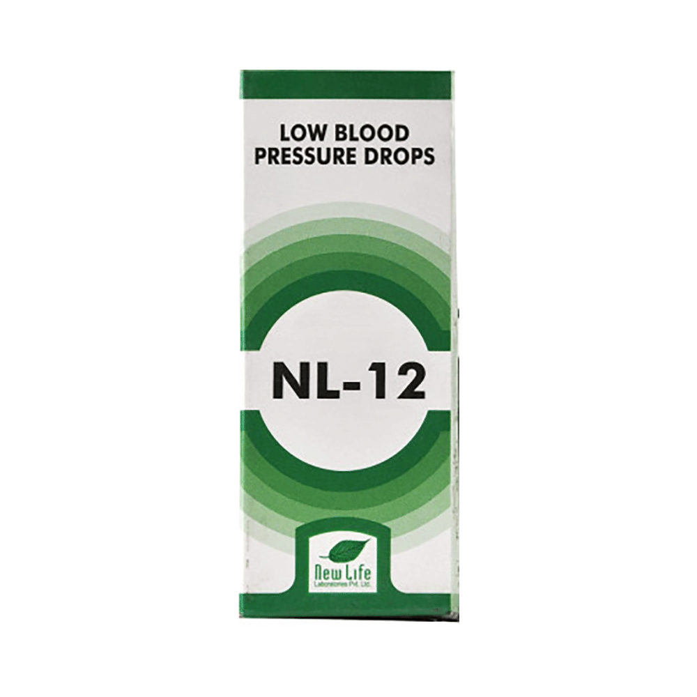 New Life NL 12 Low Blood Pressure Drop