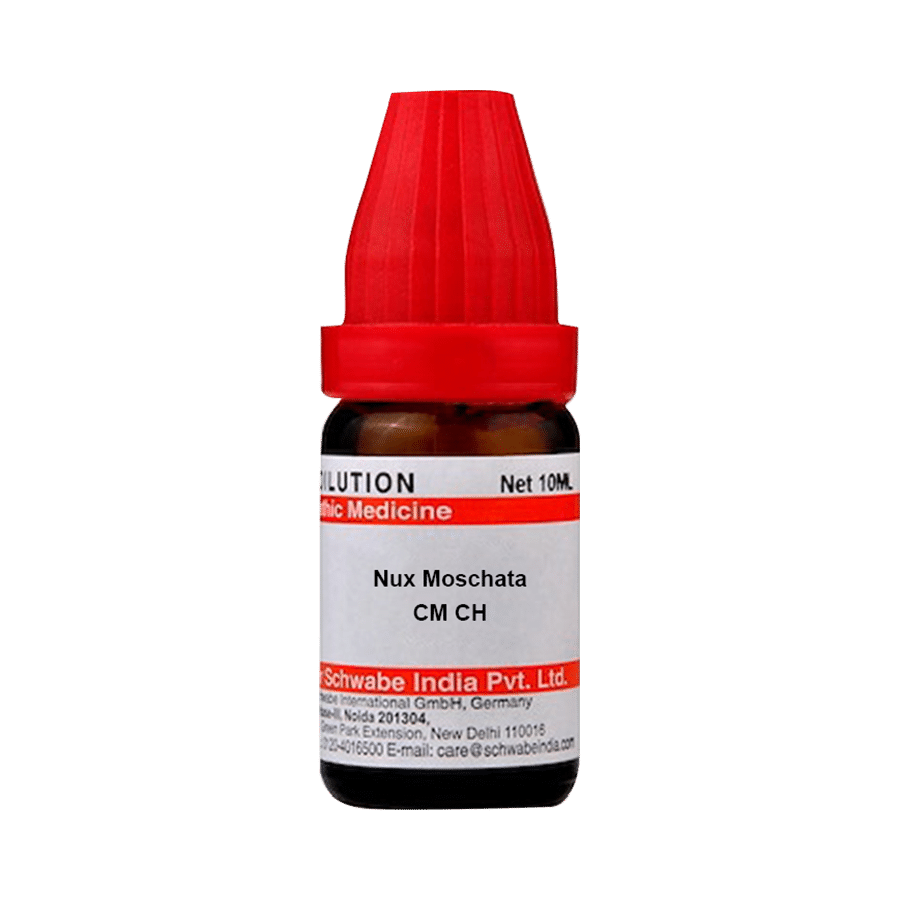 Dr Willmar Schwabe India Nux Moschata Dilution CM CH