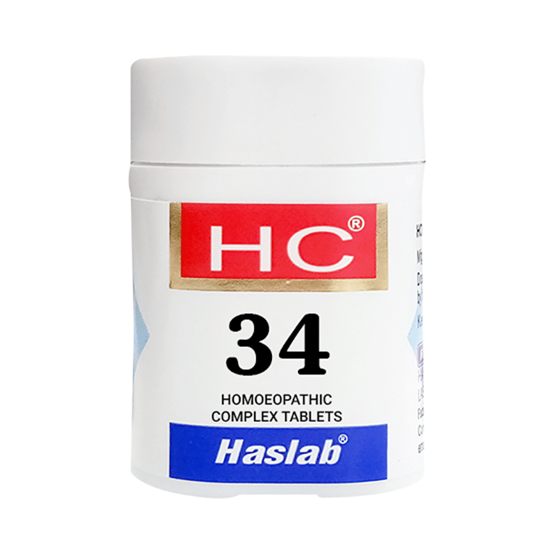 Haslab HC 34 Merc. Sol. Complex Tablet