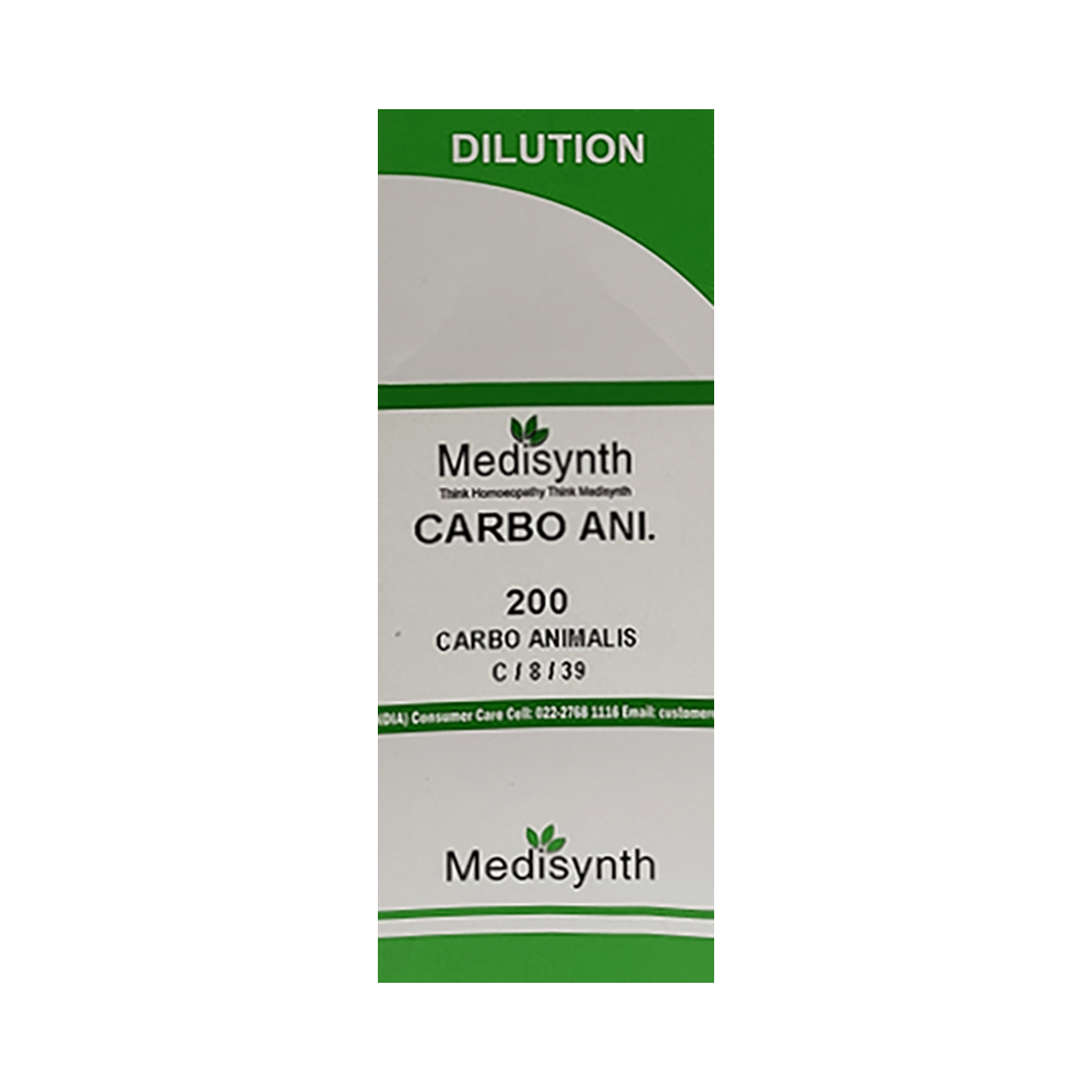 Medisynth Carbo Animalis Dilution 200