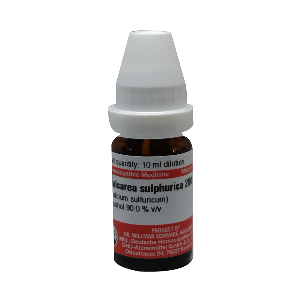 Dr Willmar Schwabe Germany Calcarea Sulphurica Dilution 200