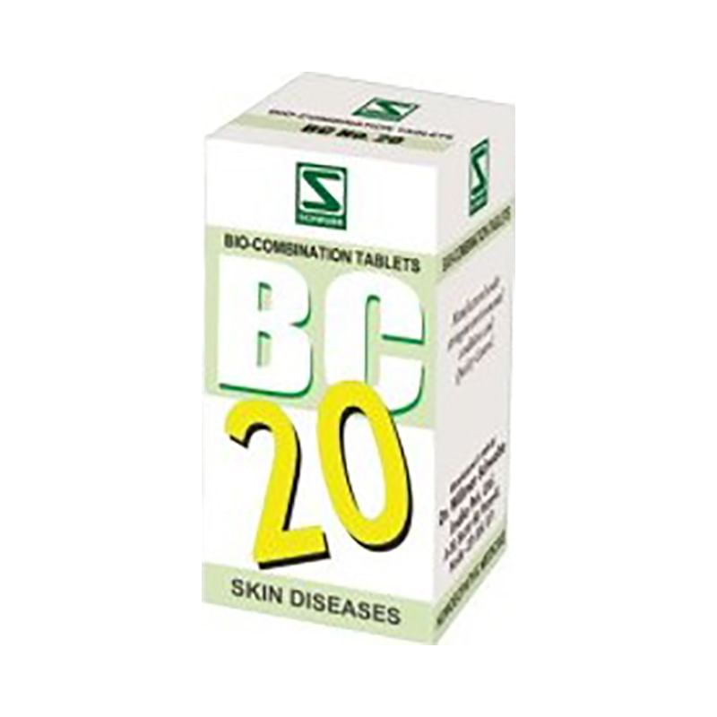 Dr Willmar Schwabe India Bio-Combination  20 (BC 20) Tablet