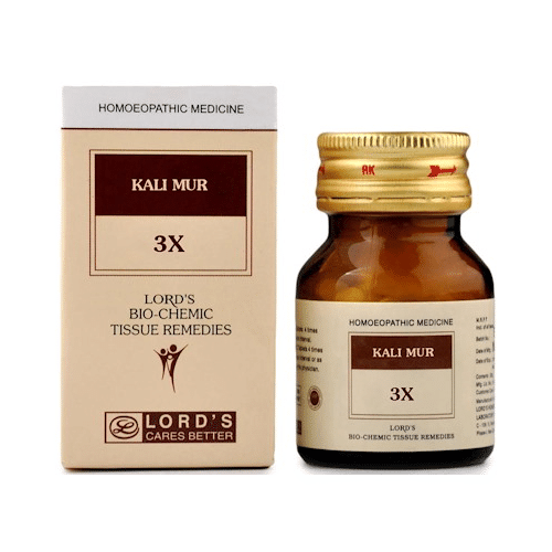 Lord's Kali Mur Biochemic Tablet 3X