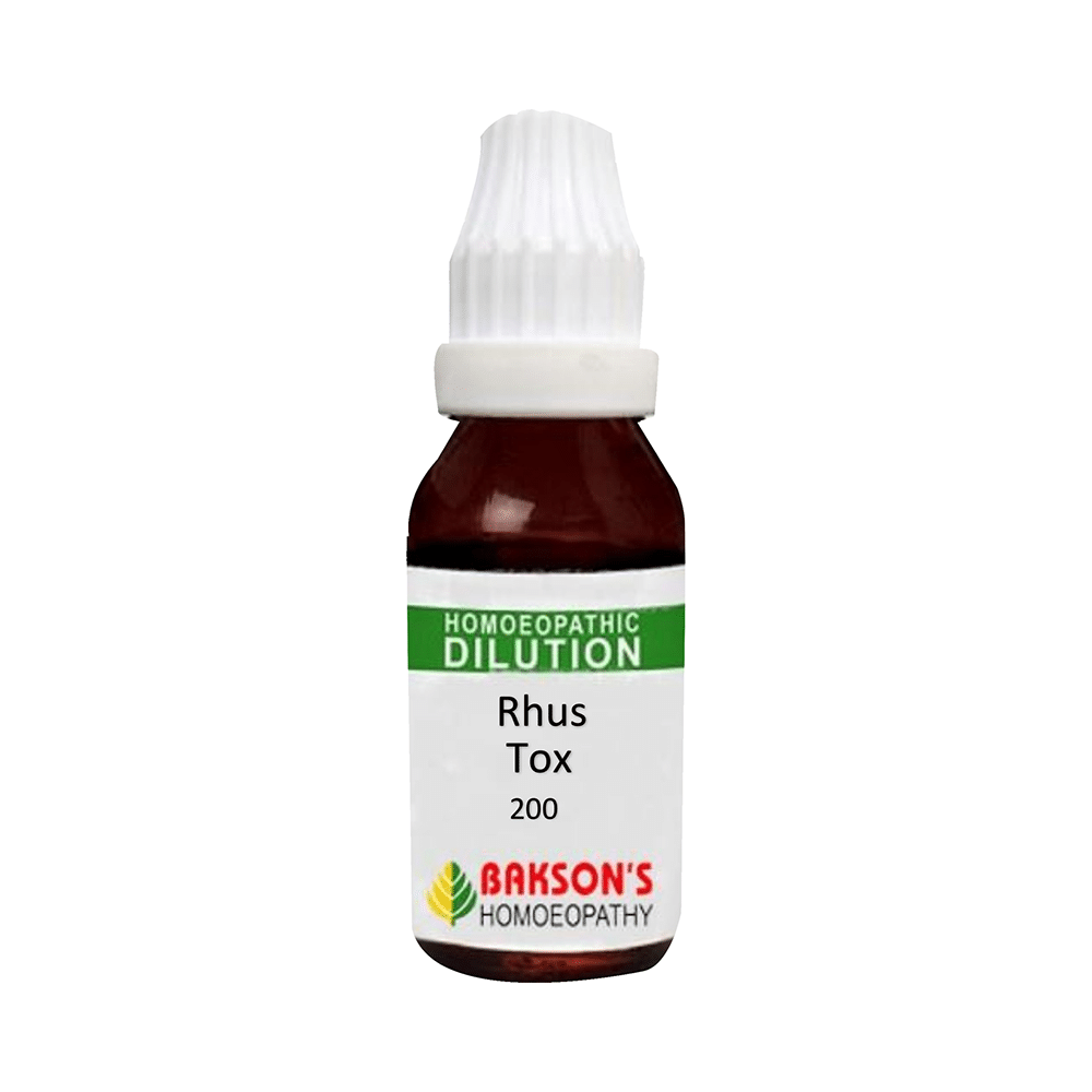 Bakson's Rhus Tox Dilution 200 CH