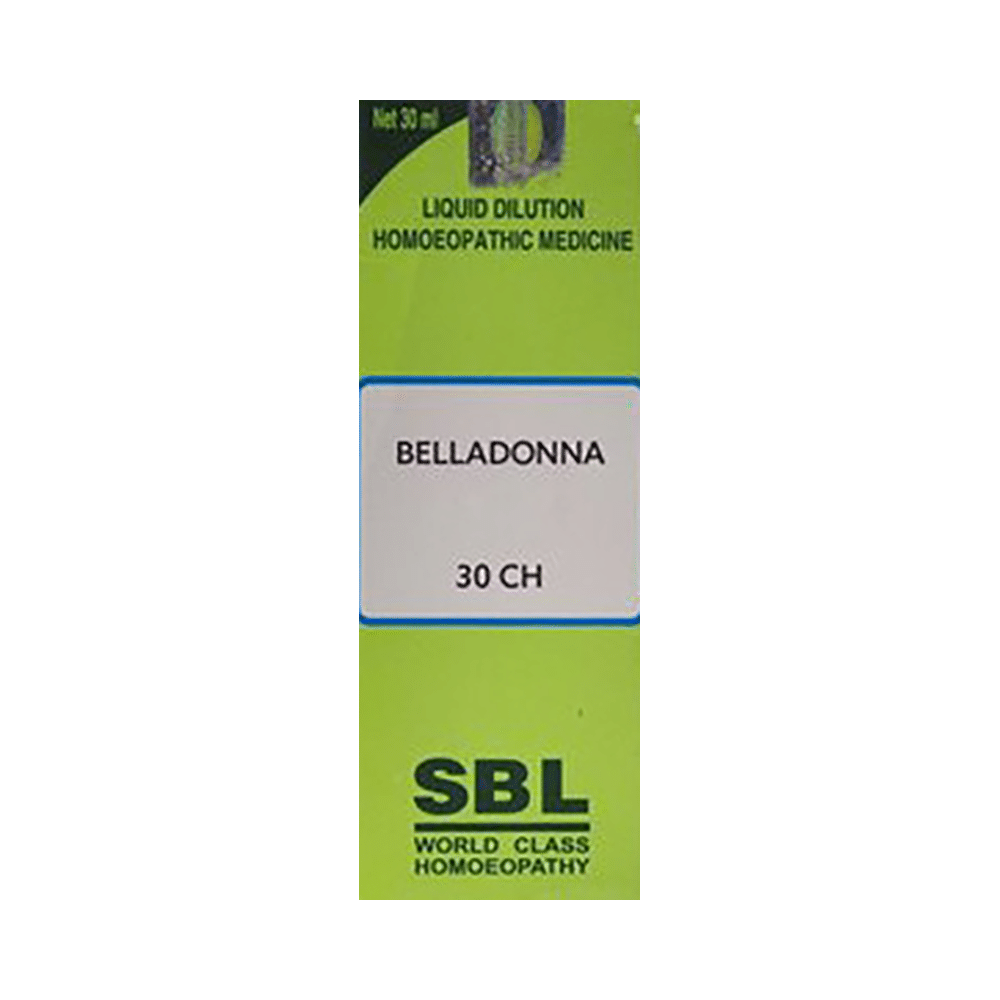 SBL Belladonna Dilution 30 CH