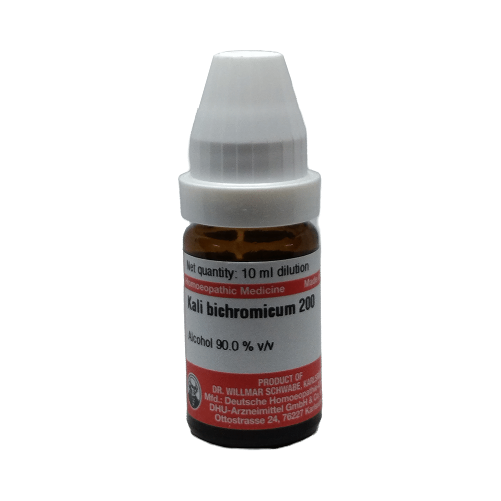 Dr Willmar Schwabe Germany Kali Bichromicum Dilution 200