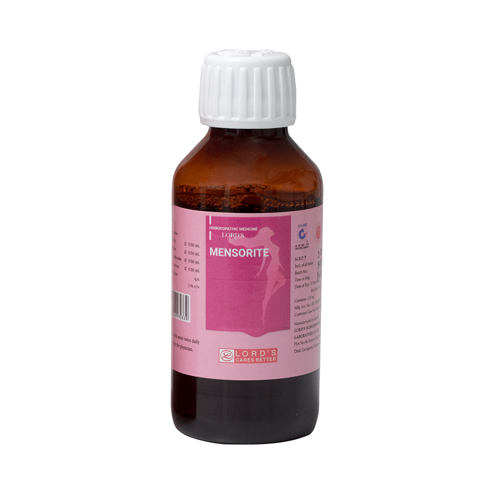 Lord's Mensorite Syrup