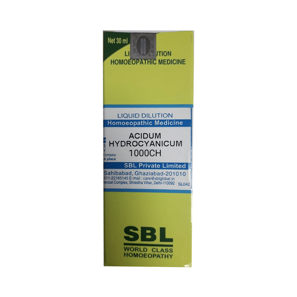 SBL Acidum Hydrocyanicum Dilution 1000 CH