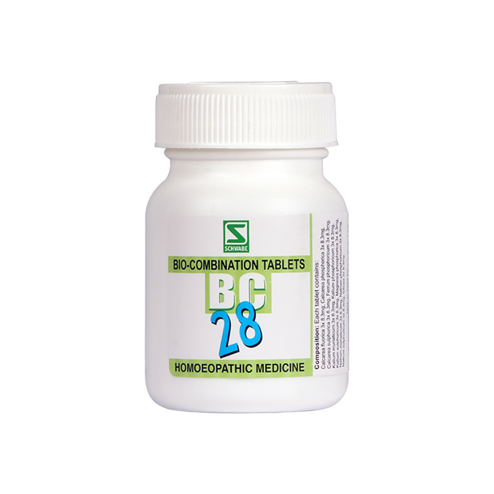 Dr Willmar Schwabe India Bio-Combination 28 (BC 28) Tablet