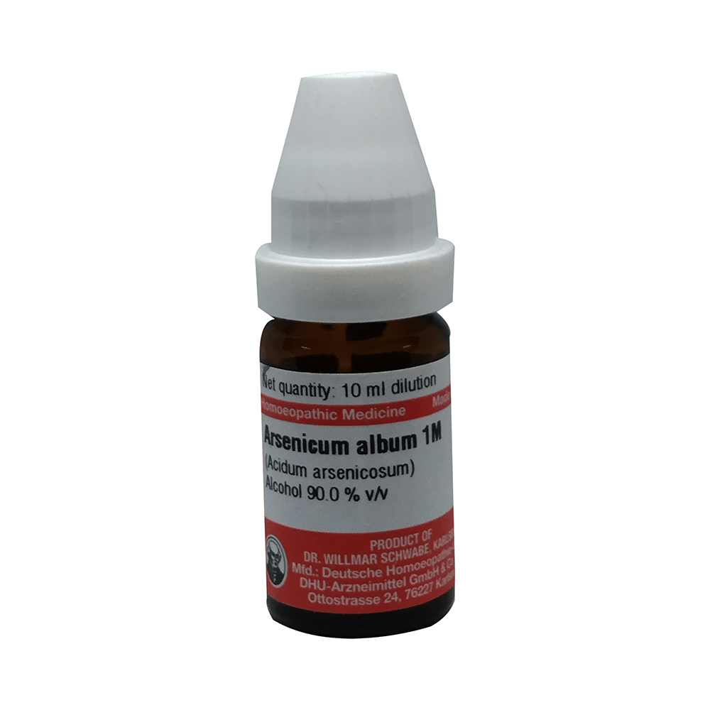 Dr Willmar Schwabe Germany Arsenicum Album (Acidum Arsenicosum) Dilution 1M