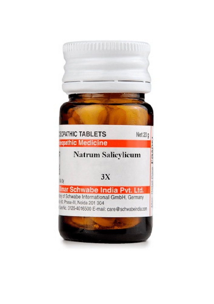 Dr Willmar Schwabe India Natrum Salicylicum Trituration Tablet 3X