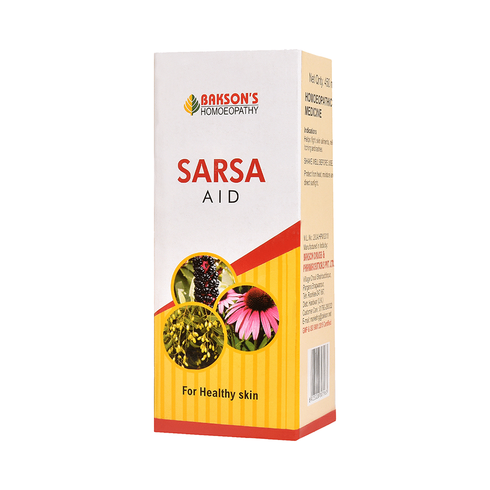 Bakson's Sarsa Aid Syrup