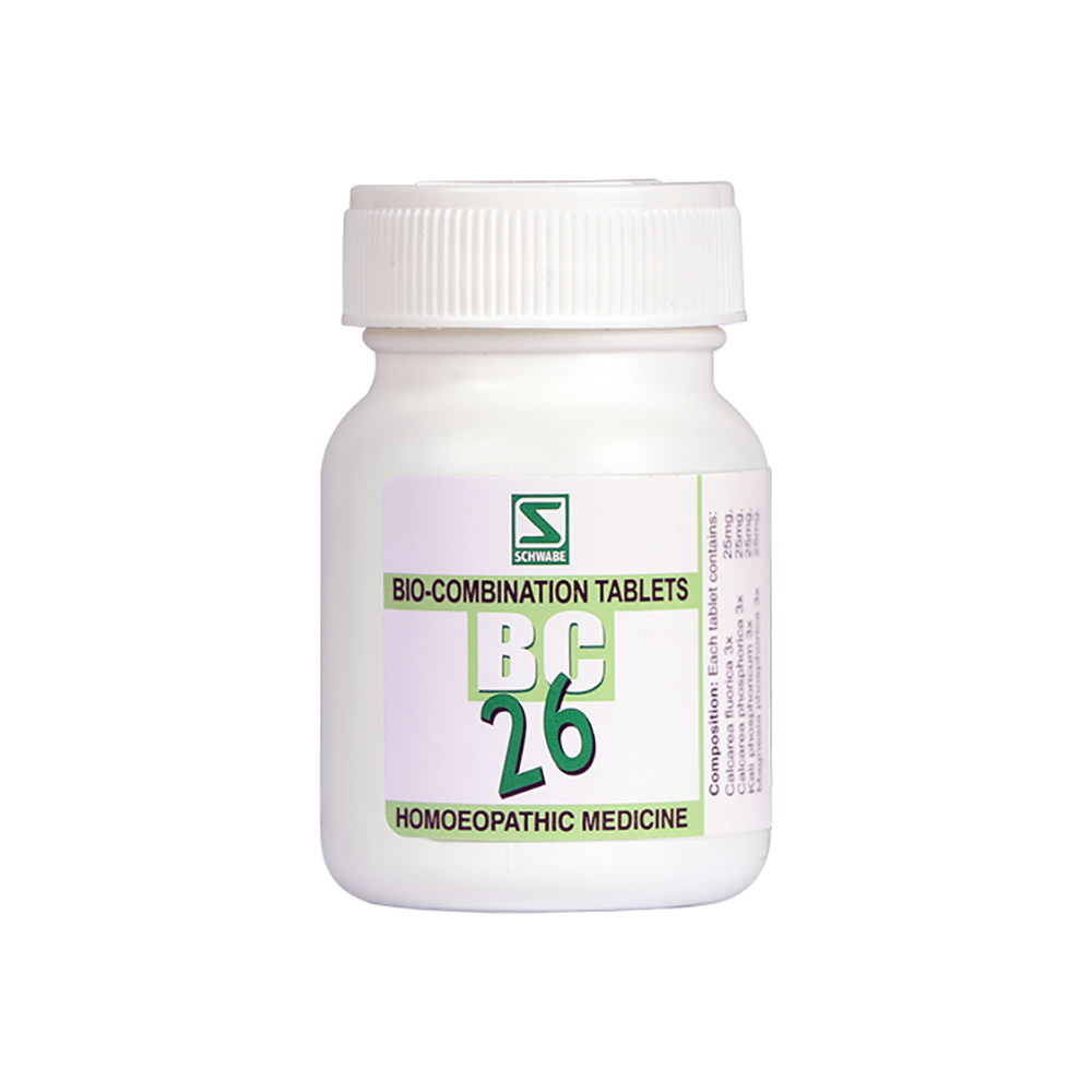 Dr Willmar Schwabe India Bio-Combination 26 (BC 26) Tablet