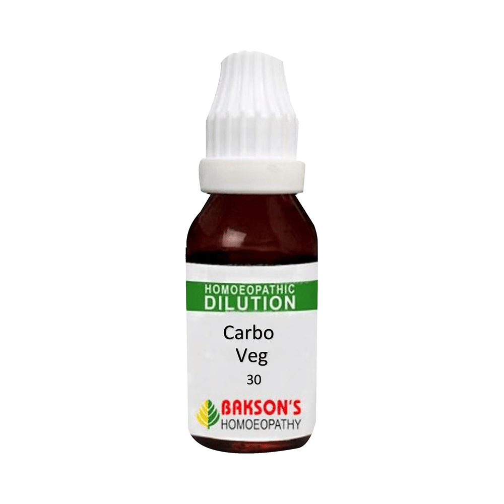 Bakson's Carbo Veg Dilution 30 CH