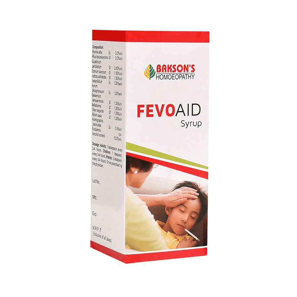 Bakson's Fevo Aid Syrup