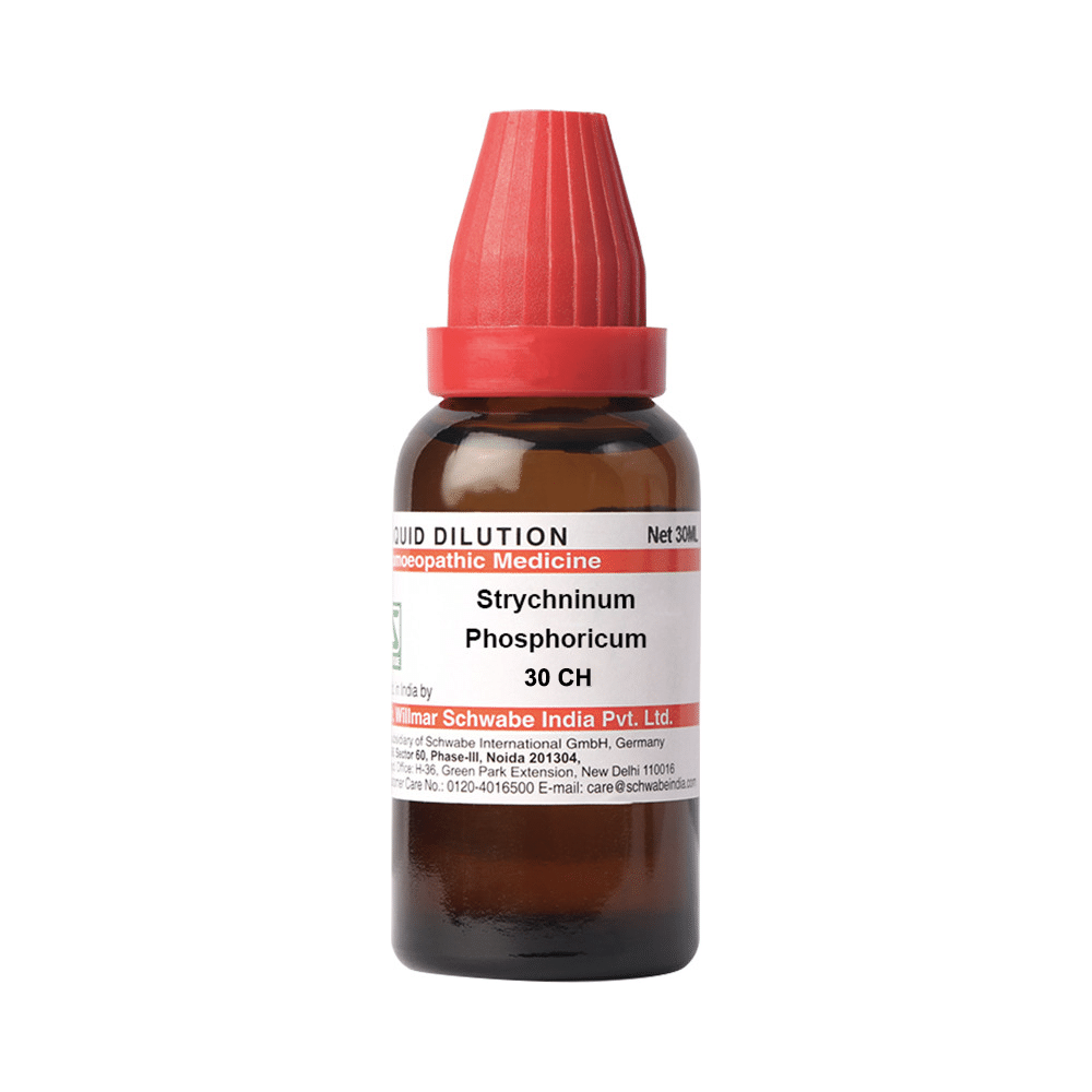 Dr Willmar Schwabe India Strychninum Phosphoricum Dilution 30 CH