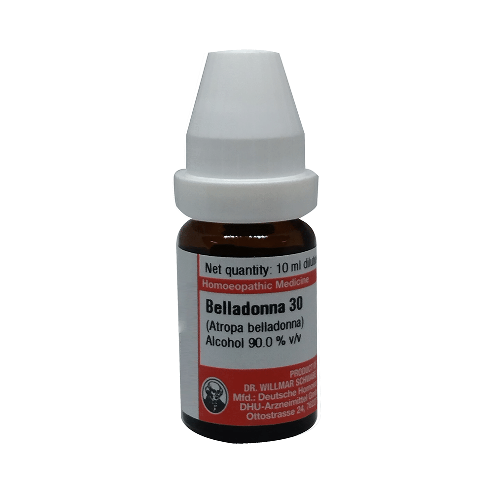 Dr Willmar Schwabe Germany Belladonna Dilution 30