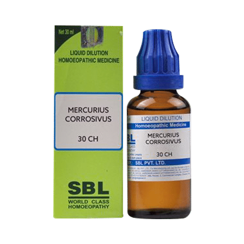 SBL Mercurius Corrosivus Dilution 30 CH