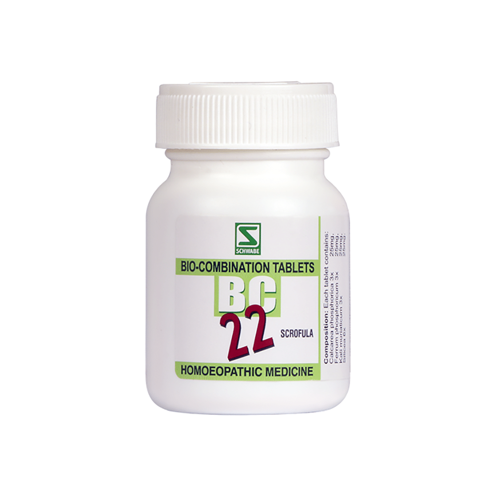 Dr Willmar Schwabe India Bio-Combination 22 (BC 22) Tablet