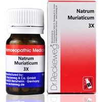 Dr. Reckeweg Natrum Muriaticum Biochemic Tablet 3X