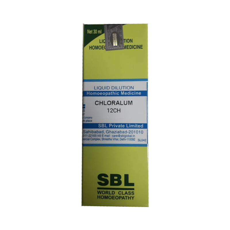 SBL Chloralum Dilution 12 CH