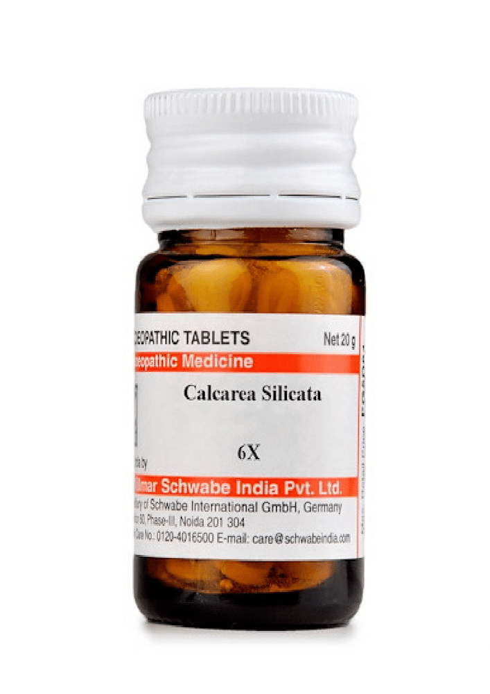 Dr Willmar Schwabe India Calcarea Silicata Trituration Tablet 6X