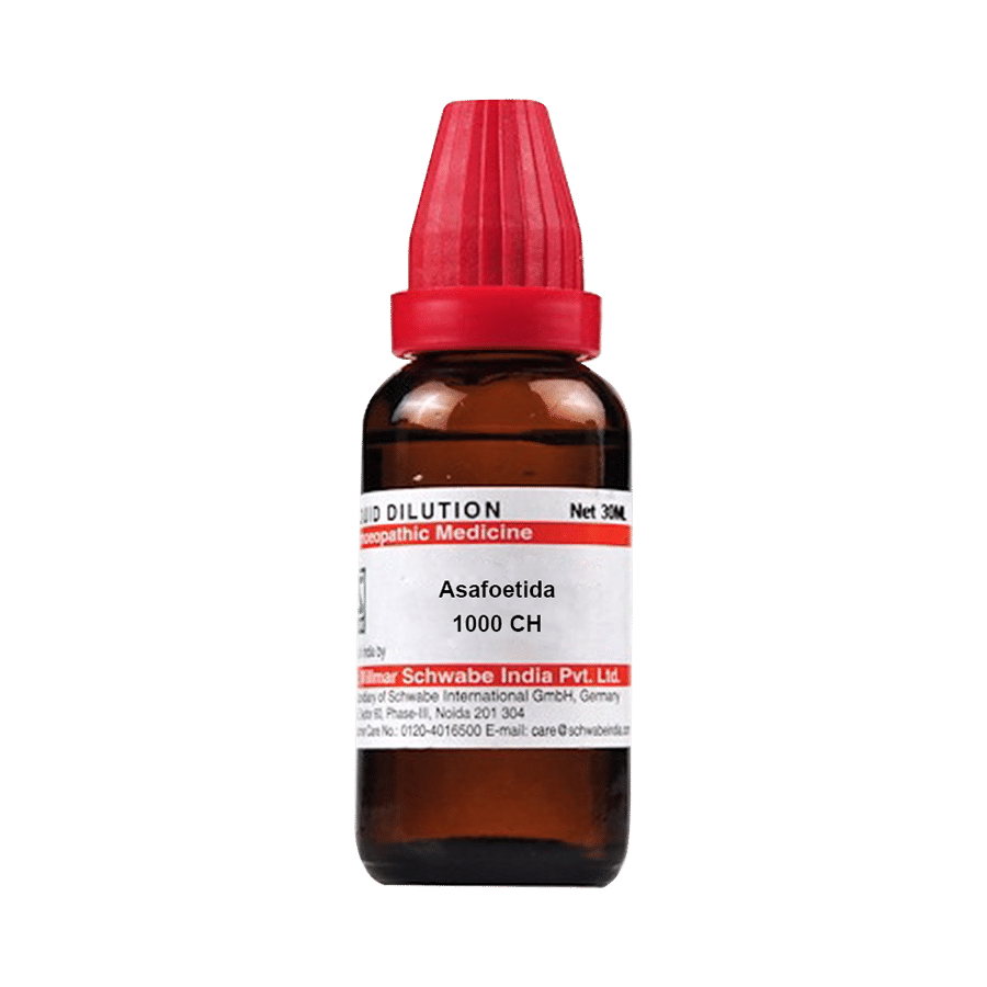 Dr Willmar Schwabe India Asafoetida Dilution 1000 CH