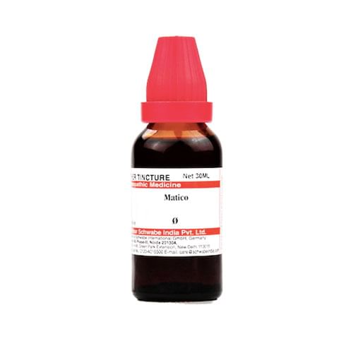 Dr Willmar Schwabe India Matico Mother Tincture Q