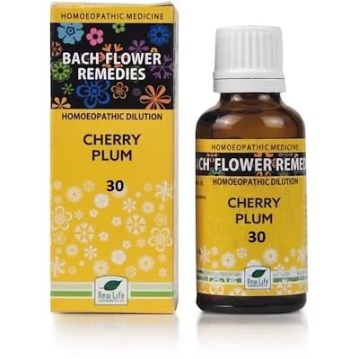 New Life Bach Flower Cherry Plum 30