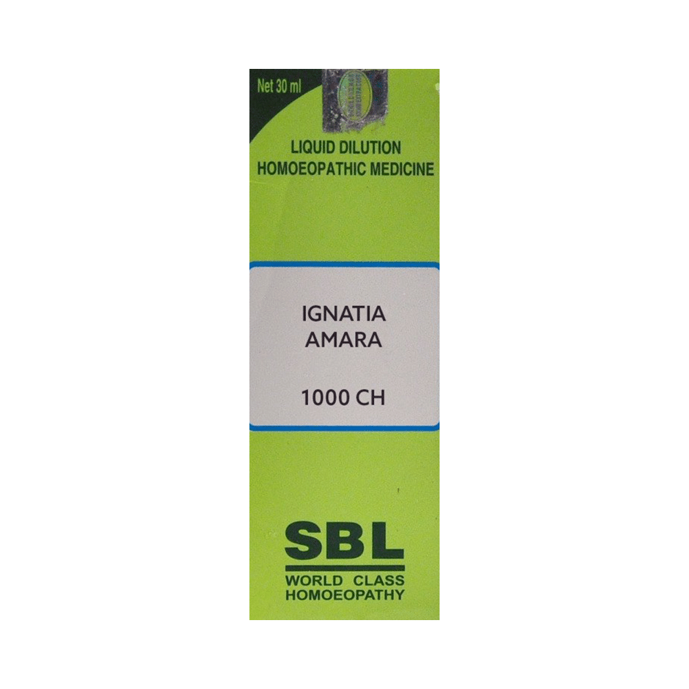 SBL Ignatia Amara Dilution 1000 CH