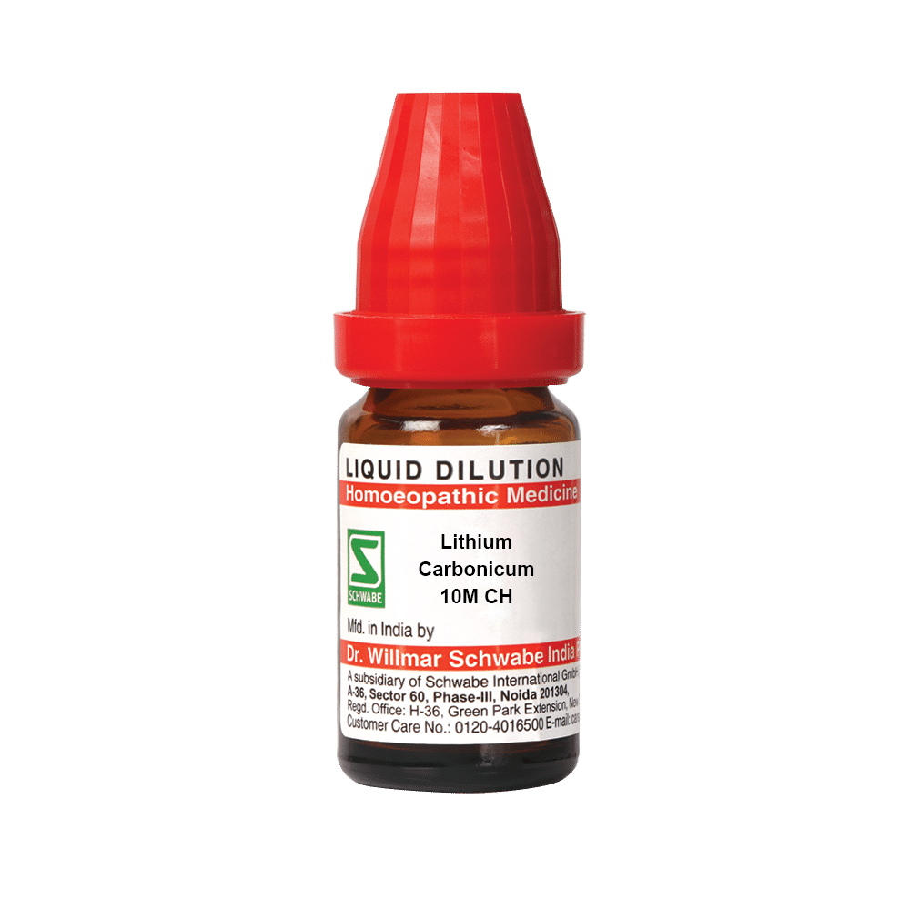 Dr Willmar Schwabe India Lithium Carbonicum Dilution 10M CH