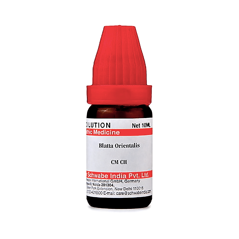 Dr Willmar Schwabe India Blatta Orientalis Dilution CM CH