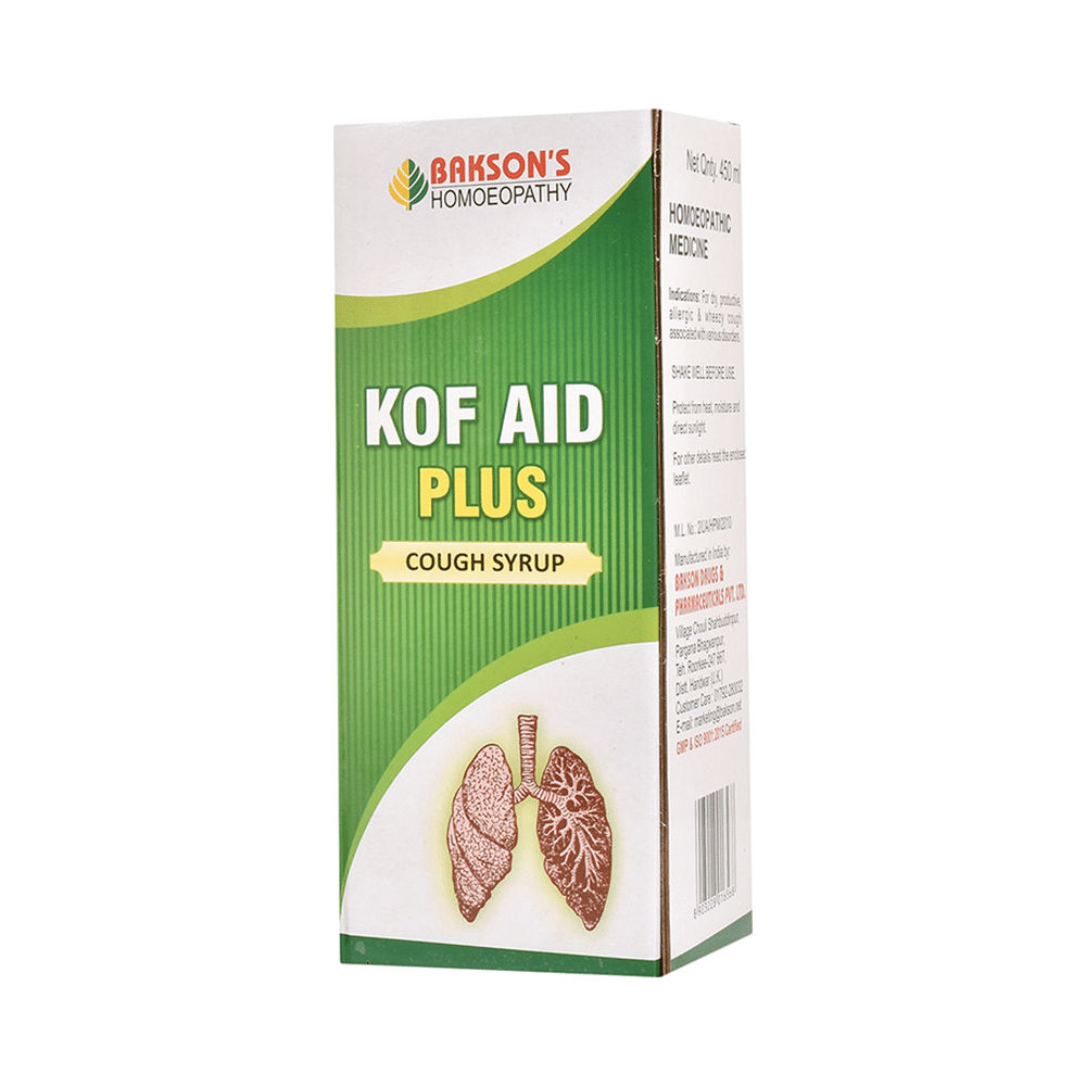 Bakson's Kof Aid Plus Cough Syrup